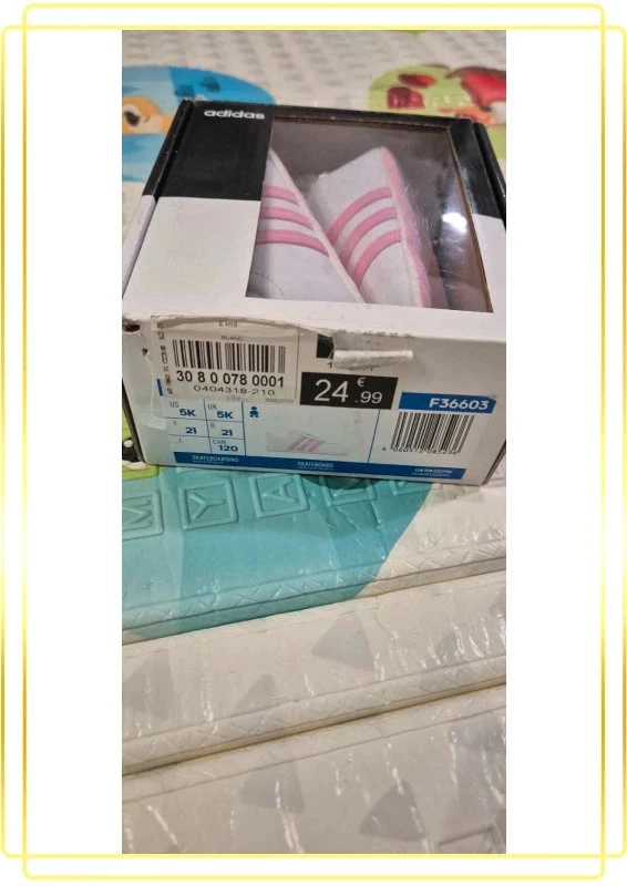 Baby Girl Adidas 21 Sneaker – photo 2